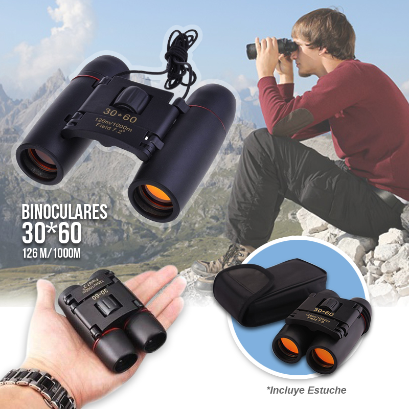 Miniatura 4 de Binoculares 30 X 60 + Estuche Largo 557